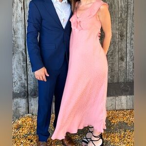 Hatch Maternity Emily Dress in Blush Floral